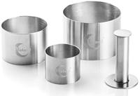 Plate-it - Garneerringen met pusher Set/4 - thumbnail