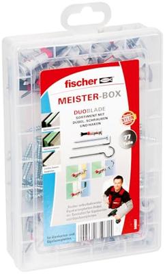 Fischer 548857 Meister-Box DUOBLADE Assortimentsdoos pluggen 1 set(s) Fischer 548857 Meister-Box DUOBLADE Assortimentsdoos pluggen 1 set(s)