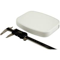 Hammond Electronics 1599TABMGY Universele behuizing 170 x 135 x 27 ABS Grijs 1 stuk(s) - thumbnail