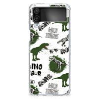 TPU Hoesje voor Samsung Galaxy Z Flip 4 Dinosaurus - thumbnail