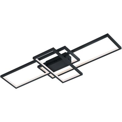 Smart LED Plafondlamp WiZ 36W - RGBW Kleur & Dimbaar - Antraciet