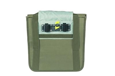 Enkele fietstas Basil GO 16 liter 15 x 29 x 34 cm - donkergroen Enkele fietstas Basil GO 16 liter 15 x 29 x 34 cm - donkergroen