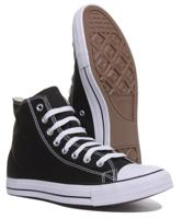 Casual Herensneakers Converse Chuck Taylor All Star High Top Zwart Schoenmaat 44 - thumbnail