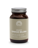 Mattisson Ginkgo biloba bio 60 Vegetarische capsules - thumbnail