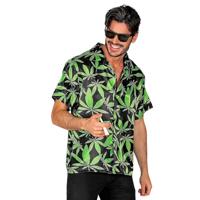 Blouse met Cannabis Print - thumbnail