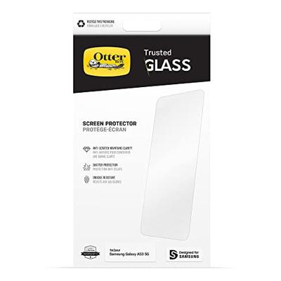 OtterBox Trusted Glass-screenprotector voor Samsung Galaxy A53 5G, gehard glas, krasbescherming, bescherming tegen vallen en splinters
