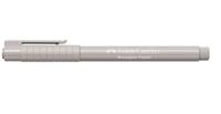 Faber Castell Fineliner Broadpen Pastel - 0.8mm Grijs - thumbnail