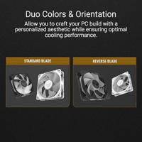 ASUS TUF GAMING TR120 FAN ARGB BLACK - thumbnail