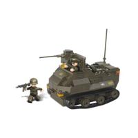 Sluban Army Armoured Personnel Carrier bouwstenen set (M38-B0281) - thumbnail