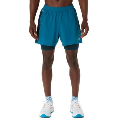ASICS Road 2in1 5'' Short Heren