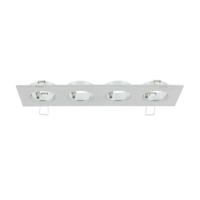 Luzern LED armatuur 4 voudig aluminium 876506 2700K - thumbnail