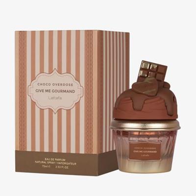 Lattafa Choco Overdose Give Me Gourmand 75 ml Eau de Parfum Dames Lattafa Choco Overdose Give Me Gourmand 75 ml Eau de Parfum Dames