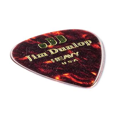 Dunlop Celluloid Shell Heavy 12-pack plectrumset