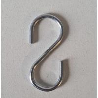 S-draadhaak 36 mm dikte 2mm 50 stuks - thumbnail