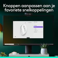 Logitech Signature M650 draadloze muis - stil, Bluetooth, programmeerbare knoppen - wit - thumbnail