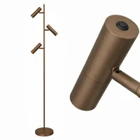 Freelight Vloerlamp Undici 3 lichts H 165 cm brons goud - thumbnail