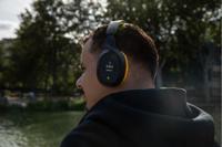 Konix Pac-Man Draadloze Bluetooth 5.3 hoofdtelefoon voor smartphones en tablets, 30 uur batterijduur - 3,5 mm jack-kabel - zwart en geel - thumbnail
