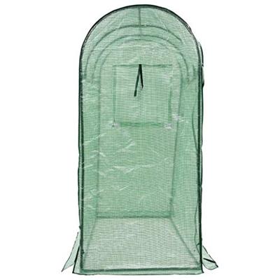 VidaXL Tuinkas met ritsdeur 200x80x170 cm