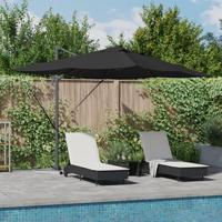 VidaXL Parasol zwart 352 x 251 x 265 cm polyester en aluminium - thumbnail