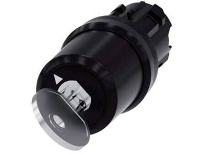 Siemens 3SU10005QF110AA0 3SU1000-5QF11-0AA0 Sleutelschakelaar 1 x 90 ° IP66, IP67, IP69/IP69K 1 stuk(s)