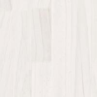 Bedframe massief hout wit 140x200 cm - thumbnail