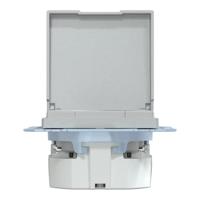 Merten MEG2311-0460 Wandcontactdoos System M Aluminium 1 stuk(s) - thumbnail