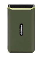 Transcend ESD380C 500 GB Externe SSD harde schijf USB-C 3.2 Gen 2 Legergroen TS500GESD380C - thumbnail