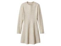 esmara Gebreide dames jurk (Wit, L (44/46)) - thumbnail