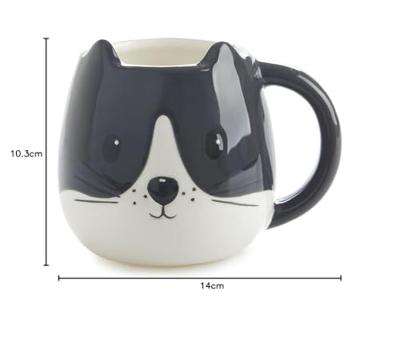 Dierenmok - Kat/zwart-wit - thumbnail