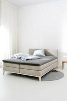 Auping Organic Jersey Hoeslaken topper soft warm grey - thumbnail