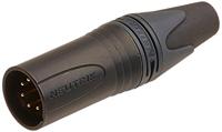 Neutrik NC5MXX-B XLR-connector Stekker, recht Aantal polen: 5 Zwart 1 stuk(s) - thumbnail