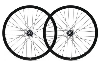 Weinmann DP18 Fixed Gear Wielset - Zwart Weinmann DP18 Fixed Gear Wielset - Zwart