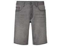 LIVERGY Heren sweatdenim korte broek (48, Lichtgrijs) - thumbnail