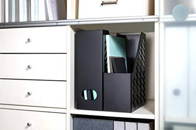 HAN KLASSIK XXL 1603-12 Tijdschriftencassette DIN A4, DIN C4 Wit Polystereen 2 stuk(s)