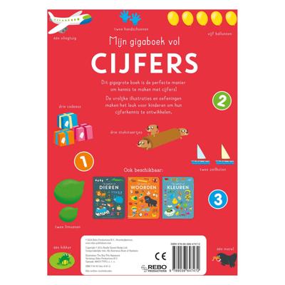 Rebo Publishers Mijn gigaboek vol cijfers