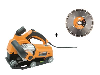 Spit D60 Sleuvenfrees incl. 2x Diamantschijven - 811223