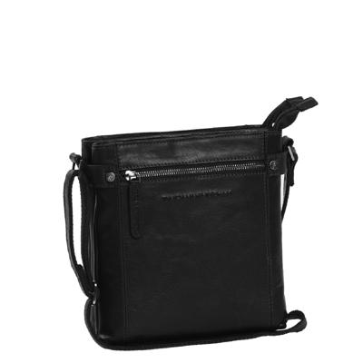 2 vaks schoudertas damestas LAOS zwart