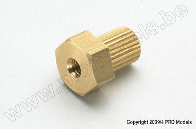 Kruiskoppeling adapter met M5x0.8 schroefdraad