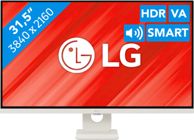 LG 32SR73U-W computer monitor 80 cm (31.5") 3840 x 2160 Pixels 4K Ultra HD LCD Wit
