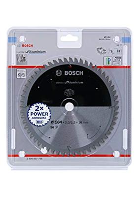 Bosch Accessories 2608837767 2608837767 Cirkelzaagblad 184 x 16 mm Aantal tanden: 56 1 stuk(s) Bosch Accessories 2608837767 2608837767 Cirkelzaagblad 184 x 16 mm Aantal tanden: 56 1 stuk(s)