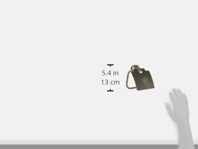 GROHE Essentials closetrolhouder met klep supersteel 40367dc1 - thumbnail