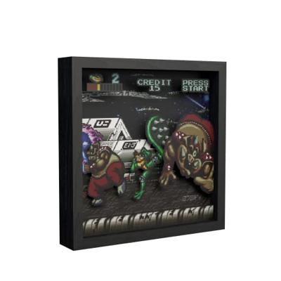 Pixel Frame - Battletoads - Big Bad Boot (23cm x 23cm)