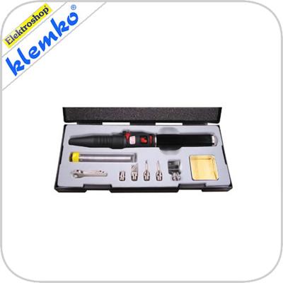 Complete gassoldeer set met toebehoren met piëzo ontsteker