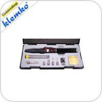 Complete gassoldeer set met toebehoren met piëzo ontsteker - thumbnail