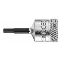 Gedore IN 20 6 6178490 Inbus Schroevendraaierdop 6 mm 1/4 (6.3 mm) - thumbnail