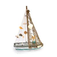 Strandsouvenir - Zeilboot Schelpen - thumbnail