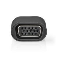 Nedis CCGP64850GY Usb-adapter Usb 3.2 Gen 1 Usb-c™ Male Vga Female 15p Vernikkeld Grijs / Zwart Polybag - thumbnail