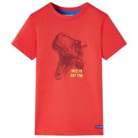 VidaXL Kindershirt 128 rood - thumbnail