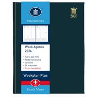 Agenda 2026 ryam weekplan plus mercury 7d/2p zwart - thumbnail