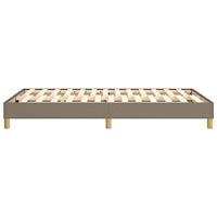 Boxspringframe stof taupe 120x200 cm - thumbnail